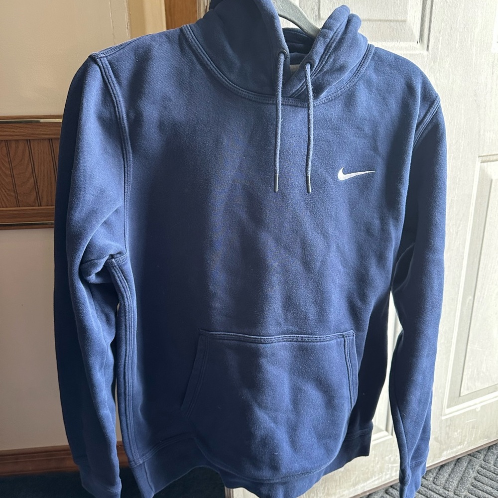 Nike Men's Blue Hoodie